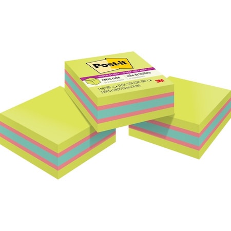 Post-It Note, Cube, Sprstky, Gn, 3X3 Pk MMM2027SSGFA